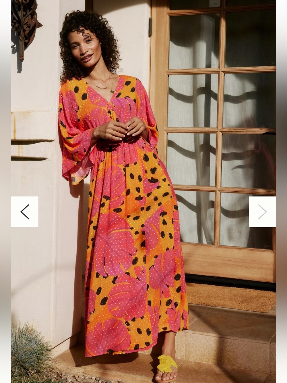 Farm Rio Bananas Cover-Up Maxi
Dress